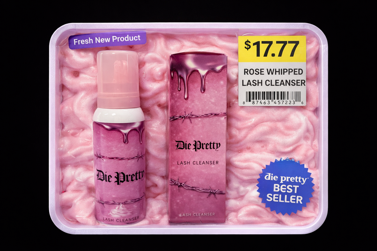 Die Pretty Whipped Lash Cleanser
